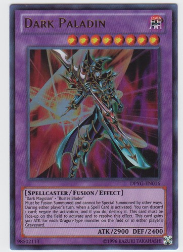 Dark paladin dpyg en016 - dark,